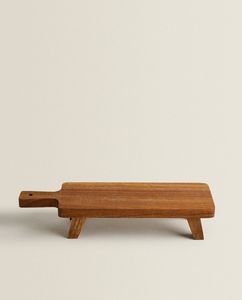 Tabla de cortar de madera para cocina, superficie de madera maciza duradera para cortar verduras, frutas, carne, pan, queso y cocinar - Product Image 4