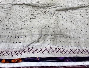 Auténtico bolso de dote Banjara Vintage Kantha Tribal Bag - Product Image 3