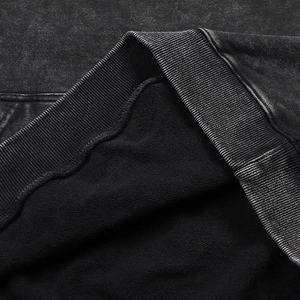 เสื้อฮู้ดดี้แฟชั่นผู้ชายพรีเมียม ล้างสีแบบแอซิดวอช ผ้าฝ้าย 100% ดีไซน์สั่งทำได้ สไตล์สตรีทแวร์ ทรงโอเวอร์ไซส์ แฟชั่นฤดูหนาว เสื้อฮู้ดดี้ล้างสีแบบแอซิดวอชสำหรับผู้ชาย - Product Image 6