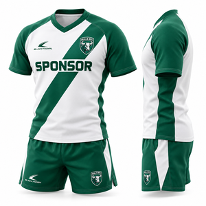 Uniformes de Rugby de Última Moda en Oferta, Conjunto de Camiseta Sublimada Transpirable para Hombre, 100% Poliéster, Ropa Deportiva Antibacteriana - Product Image 2