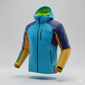 Chaqueta Bomber Impermeable, Cortavientos, Transpirable, Ligera y Duradera para Hombre, con Logotipo Frontal, para Senderismo, Camping y Viajes - Product Image 5