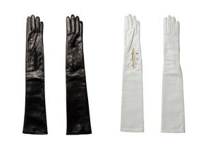 Custom <b>Ladies</b> Luxury <b>Leather</b> Opera <b>Gloves</b> Four Seasons Winter Long Finger Comfortable Casual Daily Outdoor Party Warm Cosplay - Product Image 2