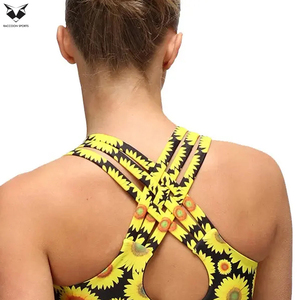 Soutien-gorge de sport respirant et uni pour femme, grande taille, personnalisé, sexy, pour yoga et fitness, par sublimation – Nouvelle collection en promotion - Product Image 4