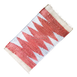 Grand tapis de jute tressé rectangulaire écologique tissé antidérapant Collection de créateurs d'extérieur pour la décoration intérieure et les pique-niques de voyage - Product Image 6