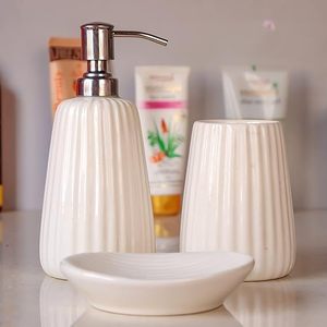 Stylish Modern Ceramic <b>Soap</b> Dispenser 500ml Electricity-Free Bathroom Accessories Liquid <b>Soap</b> Lotion Sanitizer <b>Holder</b> for Wash - Product Image 3