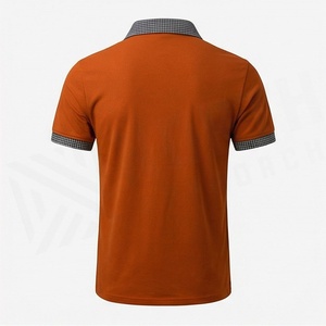 เสื้อโปโลแขนสั้นผู้ชายไซส์ใหญ่ คุณภาพสูง ระบายอากาศได้ดี เป็นมิตรกับสิ่งแวดล้อม ผ้าเจอร์ซีย์ มีกระเป๋าติดกระดุม สีสันปรับแต่งได้ - Product Image 2