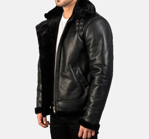 Veste en toile rétro pour homme, en PU, coupe-vent, avec fermeture éclair, nouvelle mode, tailles XS à 3XL, fournie par ODM - Product Image 2