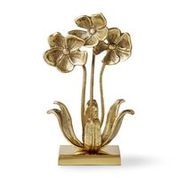 Pièce maîtresse décorative moderne en laiton écologique pour table et salon