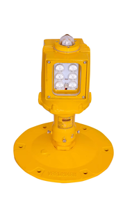 Luces de Obstrucción Aéreas Elevadas Bidireccionales de Alta Intensidad, Conformes con ICAO, FAA e IEC, Sistema LED de Borde de Pista Azul Verde de 6.6A - Product Image 4