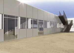 Exportateur indien de cloisons acoustiques en aluminium avec double vitrage pour projets intérieurs, disponible à la vente - Product Image 2