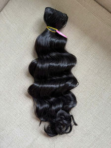 ผมต่อเกรดผมแท้ ลอนธรรมชาติ แบบแอฟโฟร ลอนหลวม ลอนลึก - Product Image 4