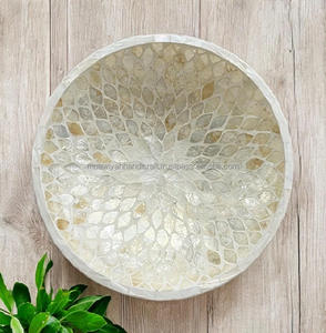 Bol en nacre et bol à salade ou bol à salade en nacre - Product Image 1