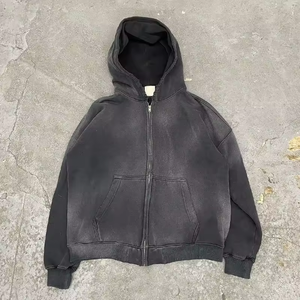 Sweat à capuche pour homme en tricot, coupe décontractée - Product Image 4