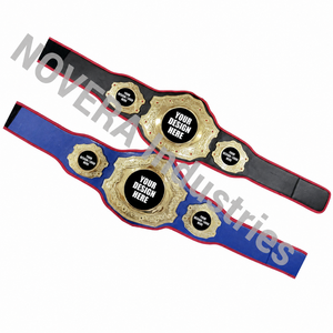 Ceinture de champion de kickboxing, arts martiaux professionnels, alliage de zinc personnalisé, confortable, très respirant, unisexe - Product Image 5