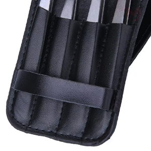 Juego de 4 Pinzas Profesionales para Cejas de Acero Inoxidable con Punta Curva, Duraderas y Ecológicas, Kit de Herramientas para Salón de Belleza - Product Image 3