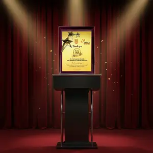 Placa de Madera para Premios y Reconocimientos Corporativos, Ideal para Eventos Profesionales y Aniversarios, Recuerdo de Agradecimiento para Empresas - Product Image 3