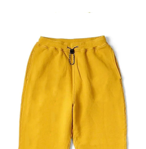 Pantalon décontracté en lin vert pour homme, coupe régulière élastique, personnalisable, OEM & ODM, respirant, pour la gym - Product Image 4