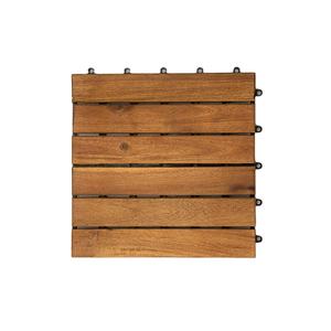 Baldosas de Madera de Acacia para Terraza, Encajables, Impermeables, para Jardín y Patio - Product Image 2