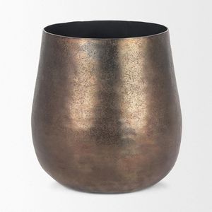 Metal Decoratives flower Vases With Antiqing finishing Or living Rooms - Product Image 4