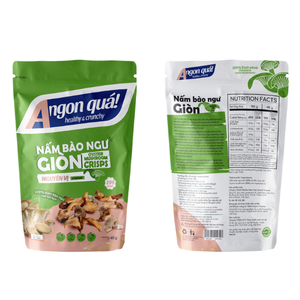 Champignons de huître croustillants saveur originale, collation saine et naturelle, fabriqués au Vietnam, OEM ODM disponibles, paquet de 20g - Product Image 1