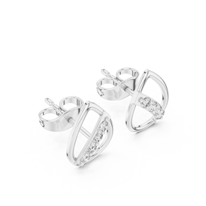 Obsessories Bijoux de mode modernes plaqués or 14 carats avec serrure sécurisée et finition polie - Product Image 3