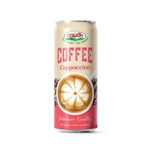 Hot Selling 250ml Canned NAWON Latte <b>Coffee</b> <b>Drink</b> Wholesale Price Vietnamese Beverage Manufacturer Customizable <b>Coffee</b> Packaging - Product Image 5