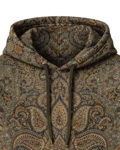 Sudadera con Capucha Personalizada para Mujer, Estampado Paisley Oliva, Felpa de Algodón, Estilo Casual, Fabricante Personalizado, Proveedor de Ropa al por Mayor - Product Image 5