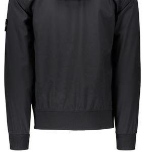 Men's Outdoor Bomber <b>Jacket</b> Coated Stand Collar Softshell with Fleece Lining Custom Logo Sportswear Hooded - Product Image 2
