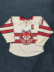 Uniformes de hockey sur glace pour hommes adultes en gros, faible MOQ, design personnalisé, 100 % polyester, séchage rapide, UPF 50, logo personnalisé, pantalon, chaussettes - Product Image 2