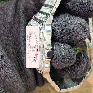 Reloj Mecánico Personalizado con Moissanita Corte Baguette para Hombre, Totalmente Cubierto de Piedras, Calidad Premium de Marca, Automático, Cristal de 20mm, Regalo de Moda - Product Image 3