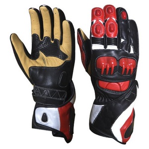 Guantes de Motocicleta de Cuero Genuino para Hombre a Precio Económico, Estilo 2023, con Logotipo Personalizado - Product Image 6