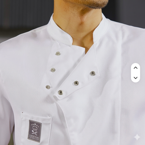 Vestes de Chef pour Hommes, Blouse de Chef, Uniforme d'Hôtel, Uniforme de Pâtissier, Uniforme de Restaurant Japonais, Uniformes de Chef, Uniforme de Cuisine - Product Image 6