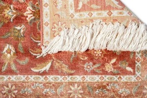 Best Quality Hand Knotted Rust Brown Islamic <b>Prayer</b> Traditional Muslim Namaz <b>Mat</b> Luxury Worship Carpet for Travel Gift for Sale - Product Image 5