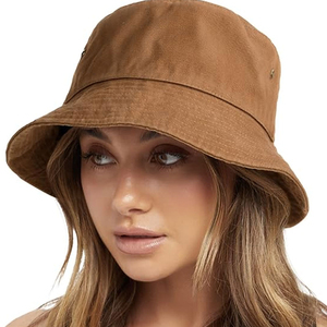 Chapeau Bob en Coton Tendance avec Logo Brodé Personnalisé, Chapeau d'Été Streetwear, Fournisseur en Gros, Chapeau Bob en Coton pour l'Extérieur - Product Image 3
