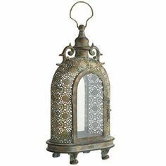 Handmade Brass Lantern <b>Wall</b> <b>Sconce</b> With Intricate Cutout Design For Home Decoration - Product Image 4