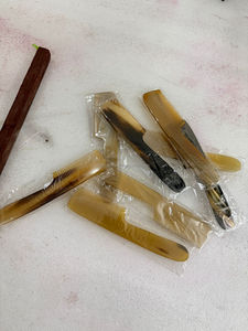 Peigne en corne de buffle, écologique, fait à la main, imitation antique, haute qualité, portable, dernier design, prix bas, en provenance d'Inde - Product Image 5