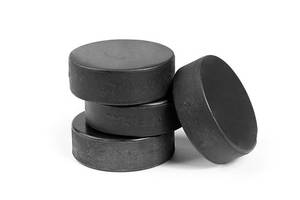 Pucks de hockey sur glace personnalisés RX Sports pour jeunes, en plastique/PVC, commandes en gros pour l'entraînement et la compétition durables - Product Image 2