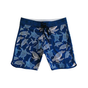 Shorts de Surf Personalizados para Hombre, Tela Floral Elástica en 4 Direcciones, Tallas Grandes, Transpirables, Venta al Por Mayor - Product Image 1