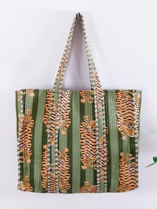 Fashionable Printed Cotton Quilted Shoulder <b>Bag</b> for Ladies <b>Lightweight</b> and Comfortable Carry - Product Image 4