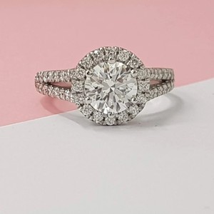 Anillo de Compromiso de Moissanita para Mujer, Joyería Nupcial - Product Image 2