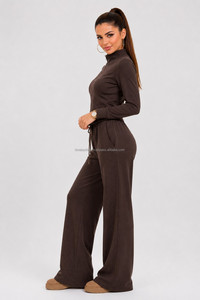 Ropa Deportiva Mujer Unisex Sportswear <b>Fleece</b> Zip Jackets <b>Leggings</b> Wide Leg Pants Flared Tracksuit Set Activewear Gym Yoga - Product Image 4