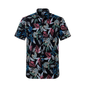 Camisa Hawaiana de Alta Calidad con Estampado Floral, Cuello de Solapa y Botones, Camisa de Lino Personalizada, Transpirable y Suave, Ropa de Playa con Estampado Moderno - Product Image 3