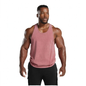Débardeur classique pour homme 100 % coton, indispensable au quotidien, design personnalisé, couleur unie, idéal pour la gym, fabriqué au Bangladesh. - Product Image 1
