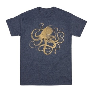 Camisetas de Algodón 100% para Hombre, Precio al por Mayor, Manga Corta, Cuello Redondo, Ropa Casual, Camisetas Lisas para Adultos con Diseño de Logotipo Sólido - Product Image 3