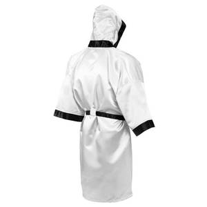 Boxing Costume <b>Dummy</b> Men Women Adult Cotton Boxer Robe Shorts Belt Boxing Gloves Breathable Customized Color Logo - Product Image 2