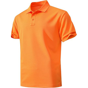 Chemise de golf décontractée pour homme en tissu Oxford, séchage rapide, douce, respirante, facile d'entretien, infroissable et confortable - Product Image 1