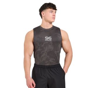 <b>Men</b>’s Lightweight Tank Top Sleeveless Fitness <b>Vest</b> Breathable Cotton Gym Shirt Casual Summer Sports <b>Running</b> Workout Clothing - Product Image 1