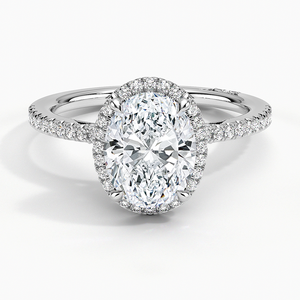 BOJ <b>Ring</b> 035 Oval Cut 925 Silver Simply Tacori Cathedral Drape Diamond 2ct D Color VVS1 Moissanite GRA Certified Low Price Sale - Product Image 1