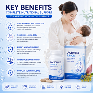 Capsules d'extrait de soja pour le soutien de la lactation, bien-être maternel, complément alimentaire naturel, bienfaits pour la perte de poids - Product Image 3