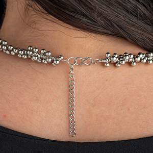 PRAO 3-in-1 Ethnic Oxidised Necklace <b>Set</b> with Bangle & Earrings Fashion Jewelry <b>for</b> <b>Women</b> - Product Image 5